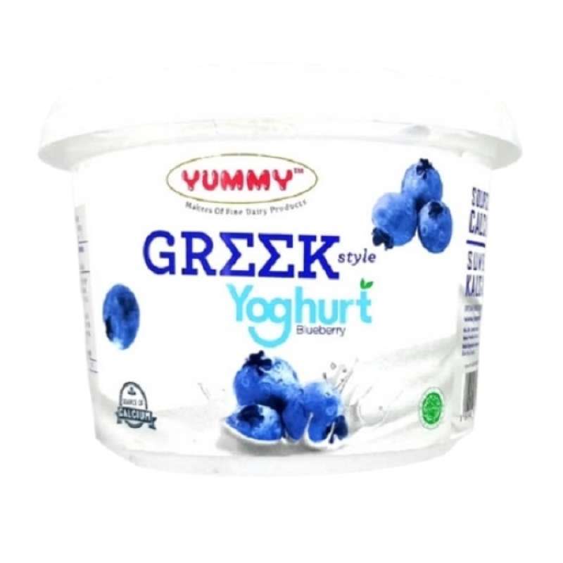 Pekanbaru Yummy Yghrt Greek Blueberry 100Gr