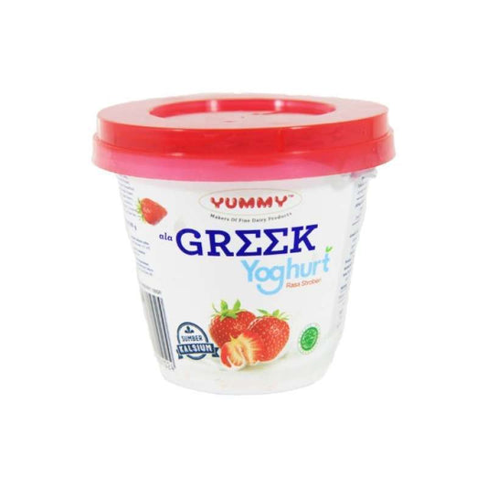 Pekanbaru Yummy Yghrt Greek Strawberry 100Gr