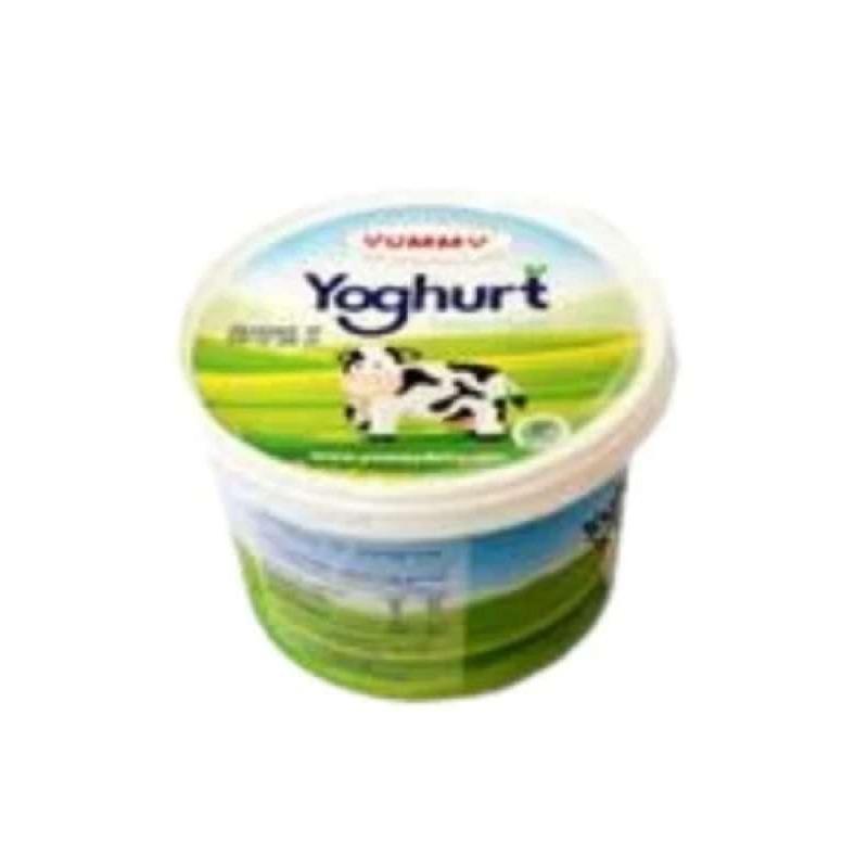 Pekanbaru Yummy Yoghurt Skim Nat Plain 100Gr Btl