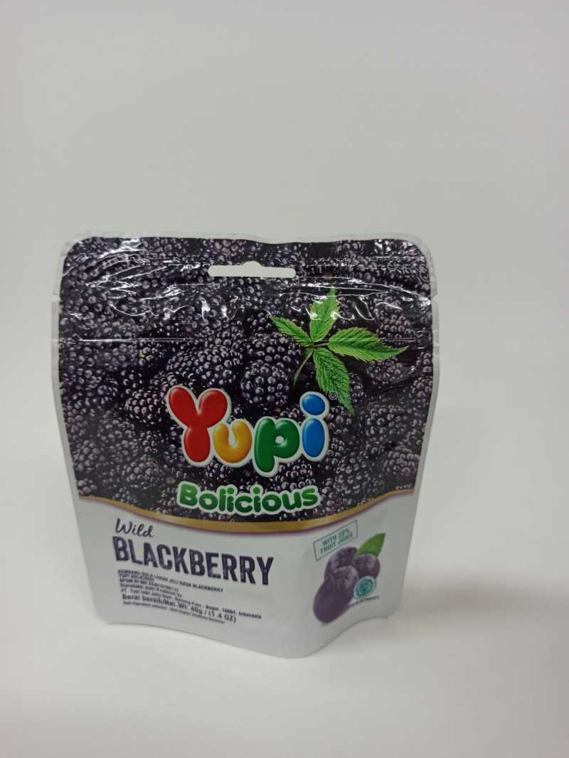 Pekanbaru Yupi Bolicious Wild Blackberry 40Gr
