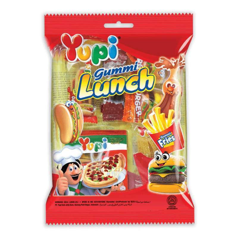 Pekanbaru Yupi Gummy Llunch 95Gr Pak