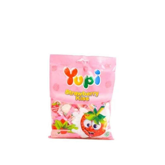 Pekanbaru Yupi Strawberry Kiss 110Gr Pak