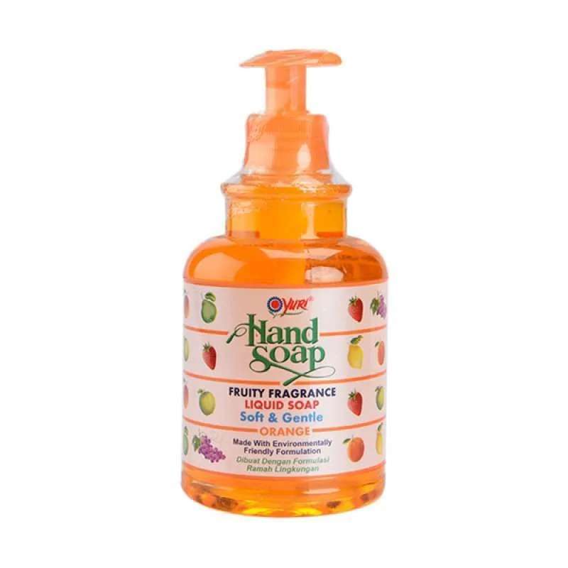 Pekanbaru Yuri Hand Soap Pump Orange 410Ml Btl