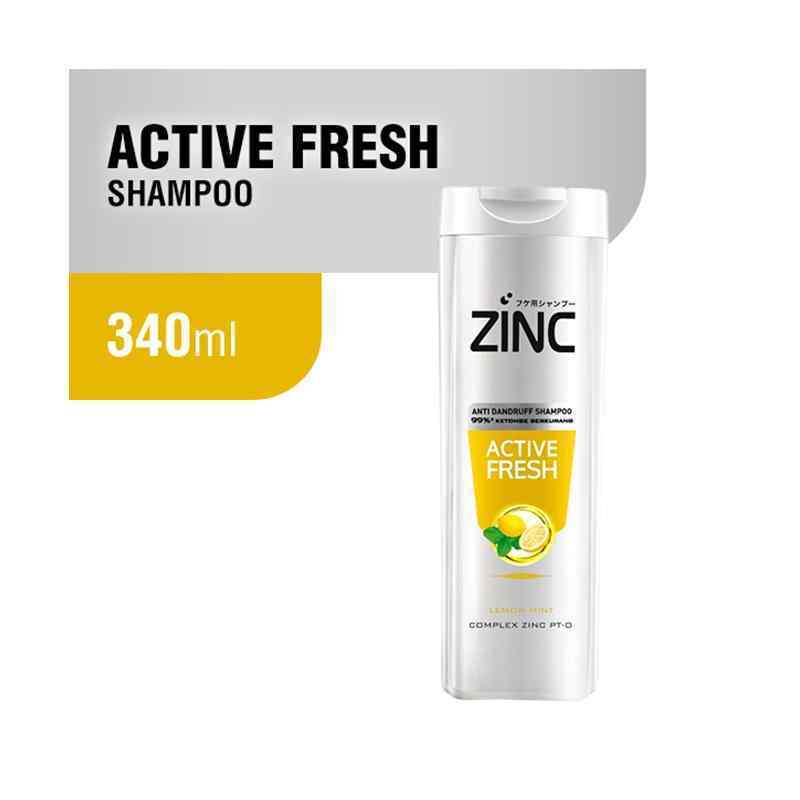 Pekanbaru Zinc Shampoo Activ Fresh Lemon 340Ml
