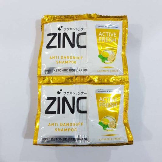 Pekanbaru Zinc Shampoo Active Fresh 12X10Ml