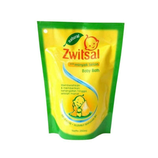 Pekanbaru Zwitsal Baby Bath Natural Minyak Telon [250 Ml]