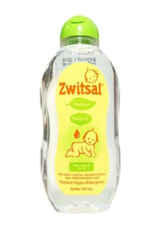 Pekanbaru Zwitsal Baby Oil Natural Aloe Vera 100Ml